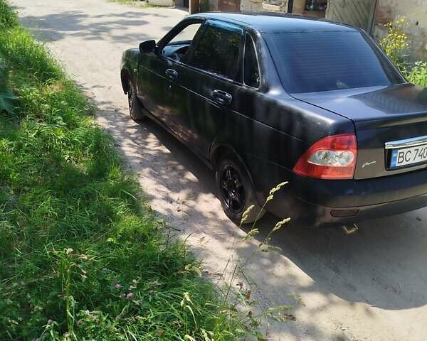 Черный ВАЗ 2172 Priora, объемом двигателя 1.6 л и пробегом 230 тыс. км за 1700 $, фото 1 на Automoto.ua