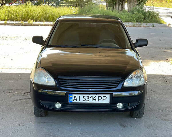Чорний ВАЗ 2172 Priora, об'ємом двигуна 1.6 л та пробігом 183 тис. км за 1800 $, фото 1 на Automoto.ua