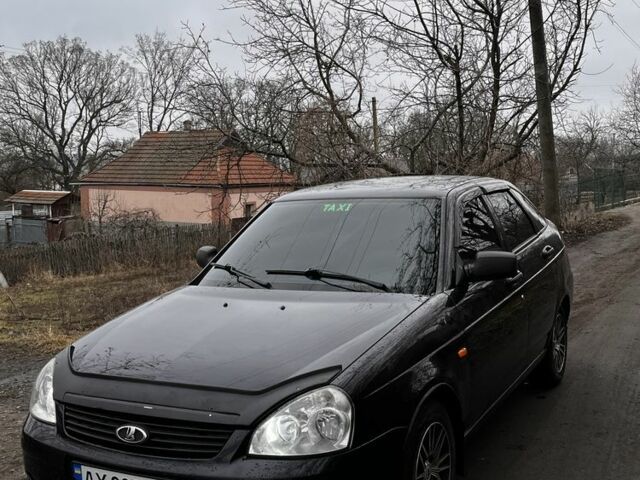 Черный ВАЗ 2172 Priora, объемом двигателя 1.6 л и пробегом 160 тыс. км за 1918 $, фото 1 на Automoto.ua