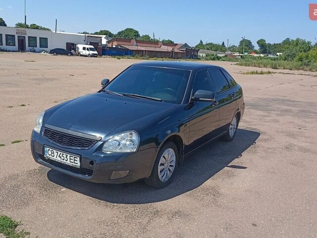 Чорний ВАЗ 2172 Priora, об'ємом двигуна 1.6 л та пробігом 214 тис. км за 1900 $, фото 1 на Automoto.ua