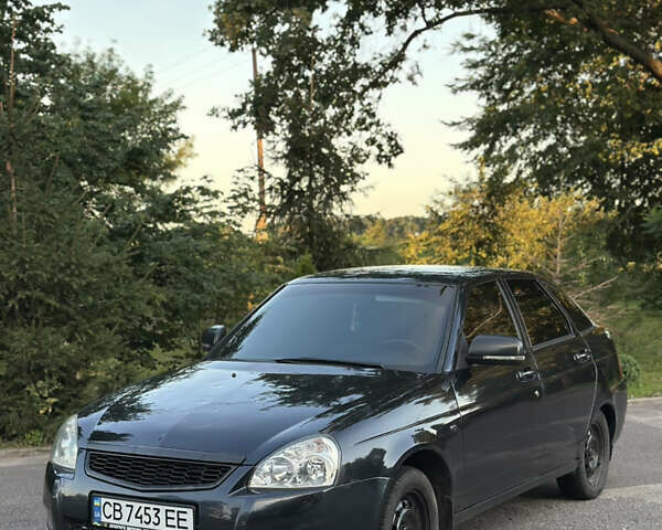 Черный ВАЗ 2172 Priora, объемом двигателя 1.6 л и пробегом 211 тыс. км за 2200 $, фото 1 на Automoto.ua