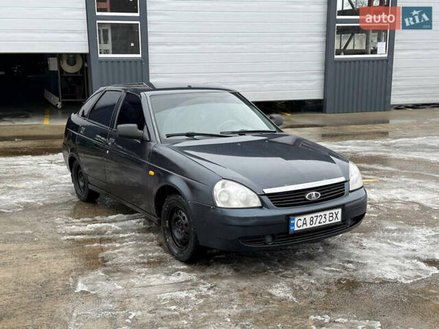 Черный ВАЗ 2172 Priora, объемом двигателя 1.6 л и пробегом 178 тыс. км за 1750 $, фото 1 на Automoto.ua