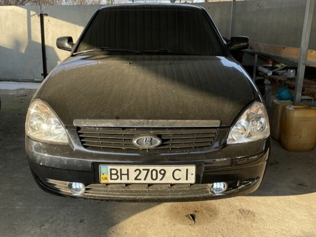 Черный ВАЗ 2172 Priora, объемом двигателя 1.6 л и пробегом 32 тыс. км за 3300 $, фото 1 на Automoto.ua