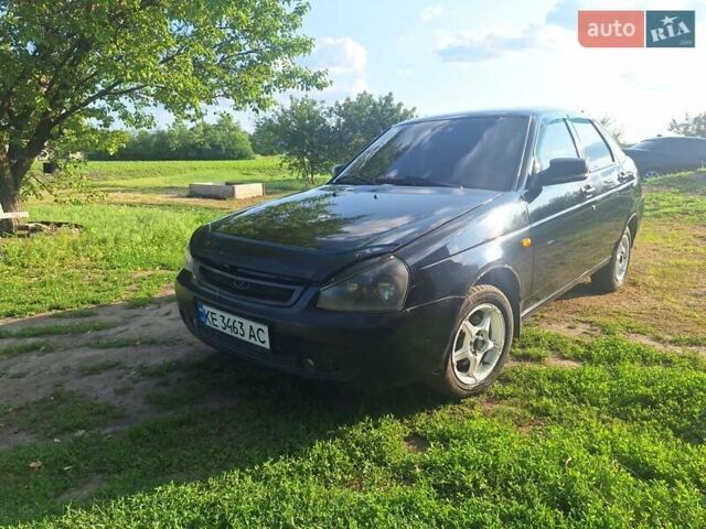 Черный ВАЗ 2172 Priora, объемом двигателя 1.6 л и пробегом 380 тыс. км за 2300 $, фото 1 на Automoto.ua