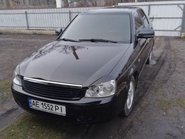 Чорний ВАЗ 2172 Priora, об'ємом двигуна 1.6 л та пробігом 125 тис. км за 3500 $, фото 1 на Automoto.ua