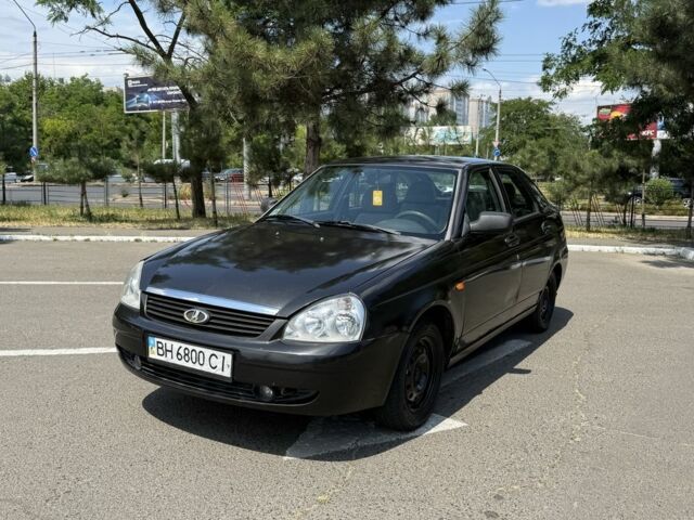 Черный ВАЗ 2172 Priora, объемом двигателя 1.6 л и пробегом 224 тыс. км за 1600 $, фото 1 на Automoto.ua