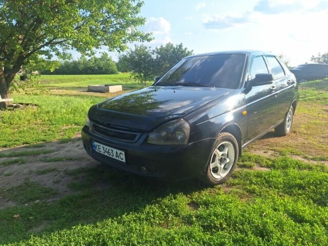Черный ВАЗ 2172 Priora, объемом двигателя 1.6 л и пробегом 380 тыс. км за 2300 $, фото 1 на Automoto.ua