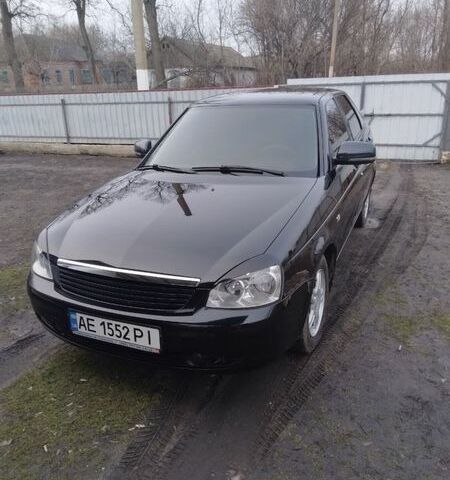 Чорний ВАЗ 2172 Priora, об'ємом двигуна 1.6 л та пробігом 125 тис. км за 4500 $, фото 1 на Automoto.ua