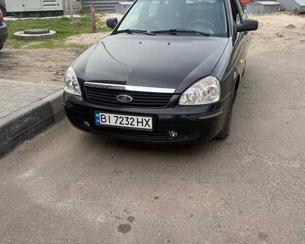 Черный ВАЗ 2172 Priora, объемом двигателя 1.6 л и пробегом 180 тыс. км за 2700 $, фото 1 на Automoto.ua