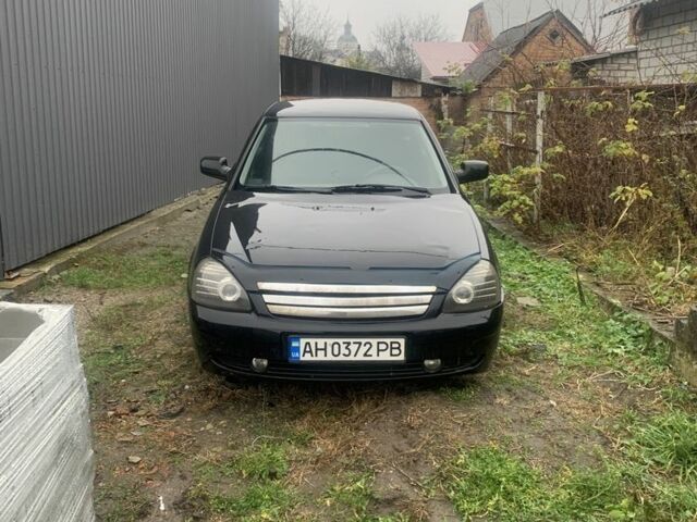 Чорний ВАЗ 2172 Priora, об'ємом двигуна 1.6 л та пробігом 100 тис. км за 2000 $, фото 1 на Automoto.ua