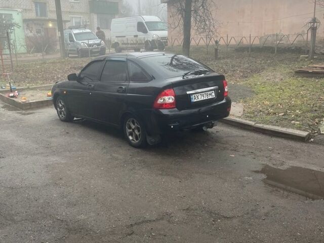 Черный ВАЗ 2172 Priora, объемом двигателя 1.6 л и пробегом 265 тыс. км за 1600 $, фото 1 на Automoto.ua