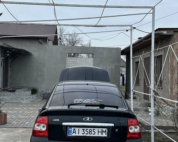 Черный ВАЗ 2172 Priora, объемом двигателя 1.6 л и пробегом 190 тыс. км за 3000 $, фото 1 на Automoto.ua
