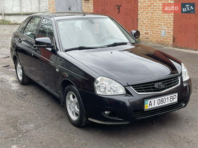 Черный ВАЗ 2172 Priora, объемом двигателя 1.6 л и пробегом 97 тыс. км за 3700 $, фото 1 на Automoto.ua