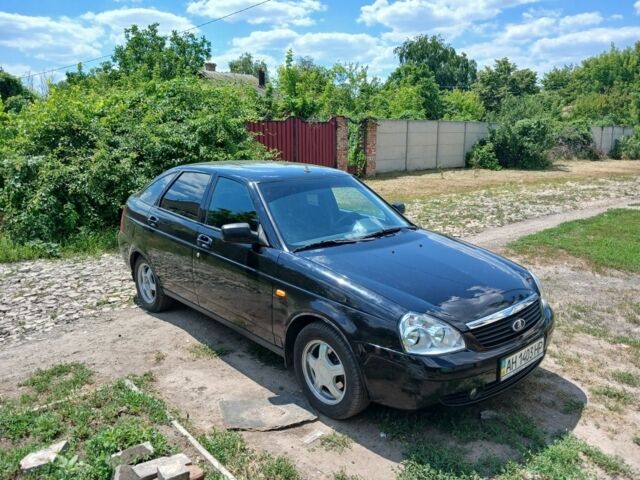 Чорний ВАЗ 2172 Priora, об'ємом двигуна 1.6 л та пробігом 74 тис. км за 4200 $, фото 1 на Automoto.ua