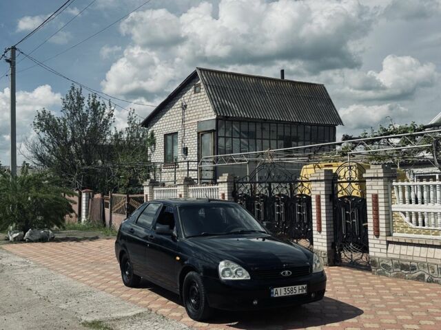 Черный ВАЗ 2172 Priora, объемом двигателя 1.6 л и пробегом 192 тыс. км за 2500 $, фото 1 на Automoto.ua