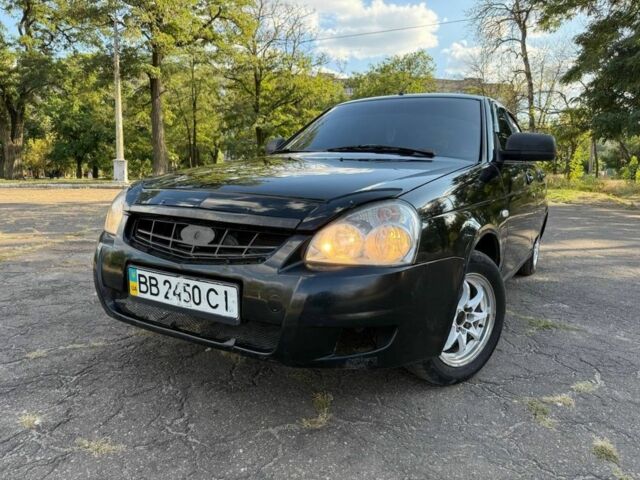 Чорний ВАЗ 2172 Priora, об'ємом двигуна 1.6 л та пробігом 220 тис. км за 2150 $, фото 1 на Automoto.ua