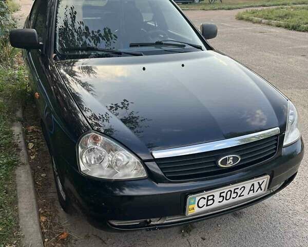 Чорний ВАЗ 2172 Priora, об'ємом двигуна 1.6 л та пробігом 250 тис. км за 2800 $, фото 1 на Automoto.ua