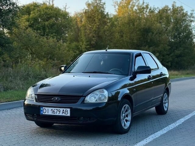 Черный ВАЗ 2172 Priora, объемом двигателя 1.6 л и пробегом 167 тыс. км за 3500 $, фото 1 на Automoto.ua