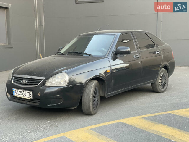Чорний ВАЗ 2172 Priora, об'ємом двигуна 1.6 л та пробігом 183 тис. км за 3500 $, фото 1 на Automoto.ua