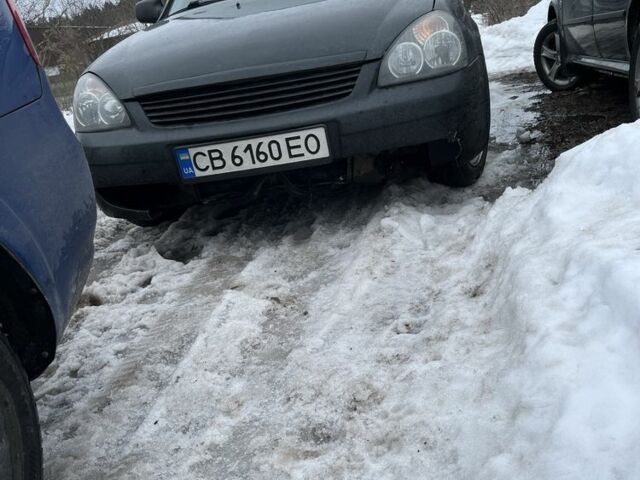 Черный ВАЗ 2172 Priora, объемом двигателя 1.6 л и пробегом 170 тыс. км за 2500 $, фото 1 на Automoto.ua