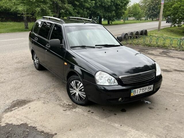 Чорний ВАЗ 2172 Priora, об'ємом двигуна 1.6 л та пробігом 200 тис. км за 2999 $, фото 1 на Automoto.ua