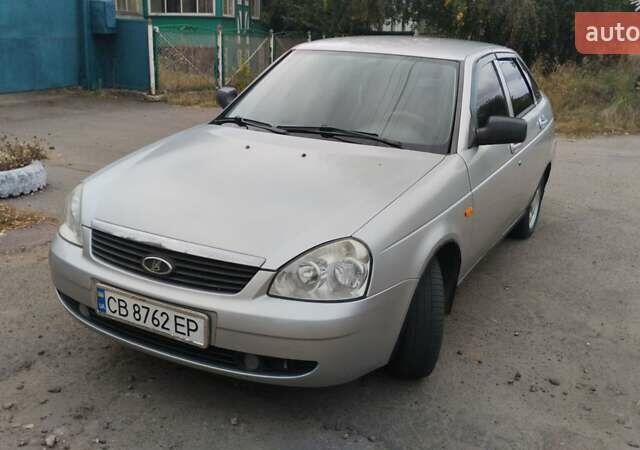 Серый ВАЗ 2172 Priora, объемом двигателя 1.6 л и пробегом 198 тыс. км за 2600 $, фото 1 на Automoto.ua