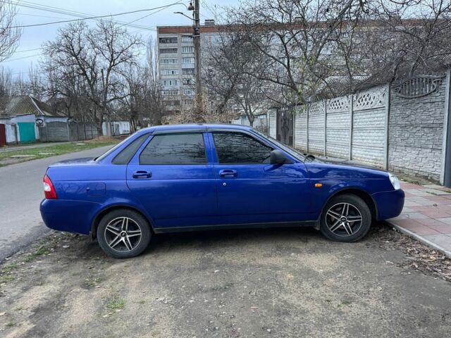 Синий ВАЗ 2172 Priora, объемом двигателя 1.6 л и пробегом 90 тыс. км за 3500 $, фото 1 на Automoto.ua