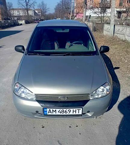 Бежевый ВАЗ Kalina, объемом двигателя 1.6 л и пробегом 195 тыс. км за 1950 $, фото 1 на Automoto.ua