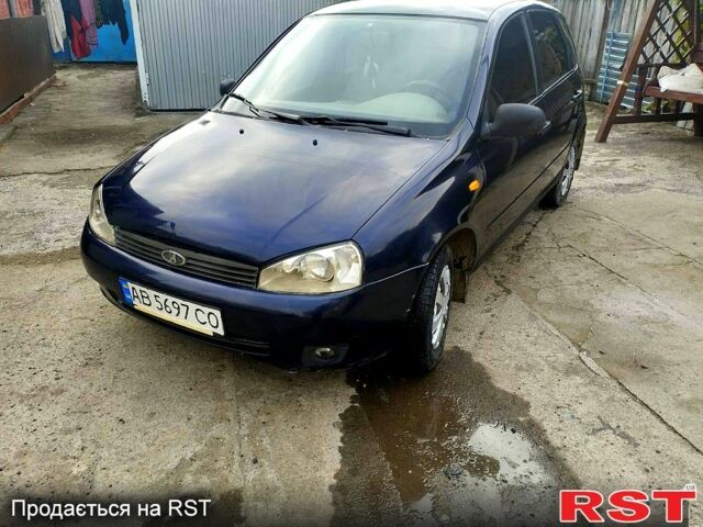 Черный ВАЗ Kalina, объемом двигателя 1.6 л и пробегом 250 тыс. км за 1450 $, фото 1 на Automoto.ua