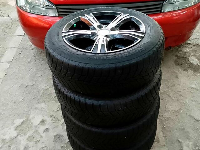 Черный ВАЗ Kalina, объемом двигателя 1.6 л и пробегом 65 тыс. км за 3000 $, фото 1 на Automoto.ua