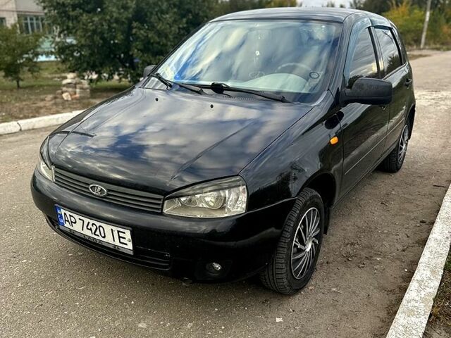 Черный ВАЗ Kalina, объемом двигателя 1.4 л и пробегом 134 тыс. км за 2200 $, фото 1 на Automoto.ua