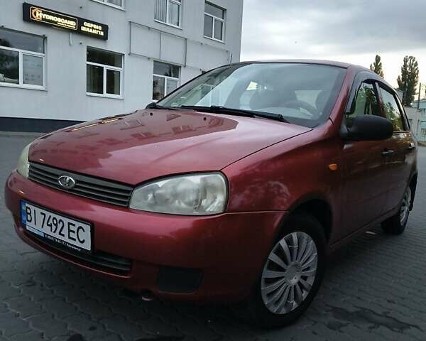 Черный ВАЗ Калина, объемом двигателя 1.6 л и пробегом 199 тыс. км за 2100 $, фото 1 на Automoto.ua