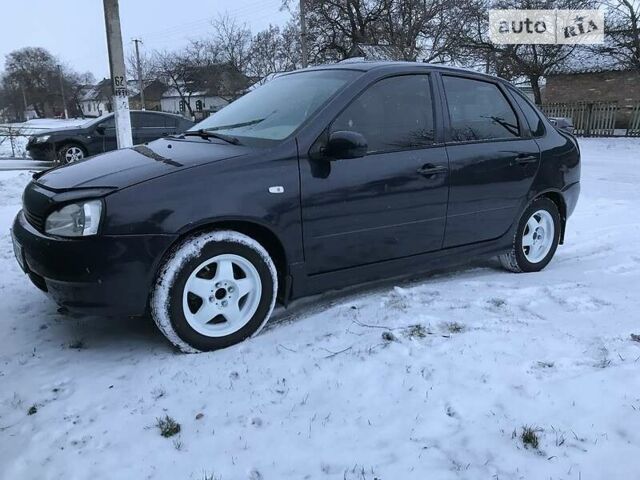 Черный ВАЗ Калина, объемом двигателя 1.6 л и пробегом 1 тыс. км за 2600 $, фото 1 на Automoto.ua