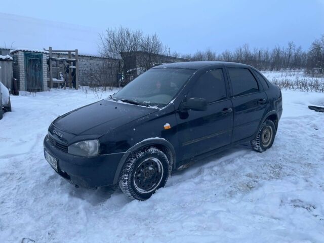 Черный ВАЗ Калина, объемом двигателя 0 л и пробегом 188 тыс. км за 1600 $, фото 1 на Automoto.ua