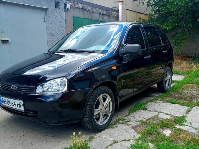 Черный ВАЗ Kalina, объемом двигателя 1.4 л и пробегом 137 тыс. км за 2100 $, фото 1 на Automoto.ua