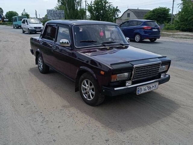 Фиолетовый ВАЗ Калина, объемом двигателя 1.5 л и пробегом 46 тыс. км за 1670 $, фото 1 на Automoto.ua