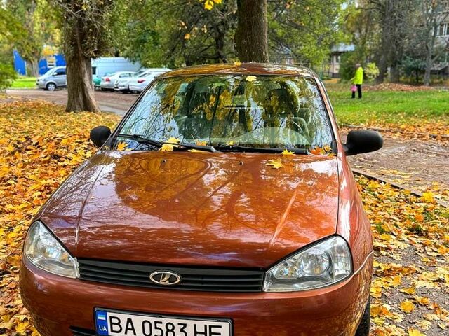 Коричневый ВАЗ Kalina, объемом двигателя 1.6 л и пробегом 157 тыс. км за 2100 $, фото 1 на Automoto.ua