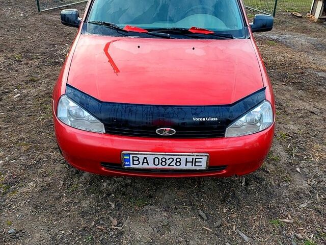 Красный ВАЗ Kalina, объемом двигателя 1.4 л и пробегом 170 тыс. км за 2800 $, фото 1 на Automoto.ua