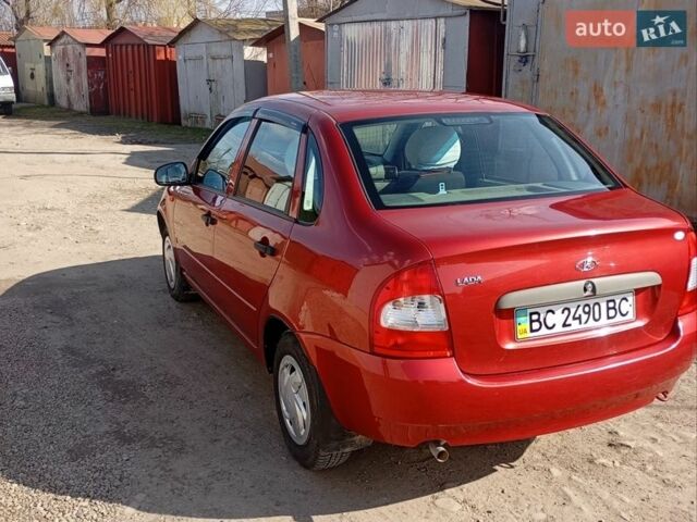 Красный ВАЗ Калина, объемом двигателя 1.6 л и пробегом 55 тыс. км за 3000 $, фото 1 на Automoto.ua