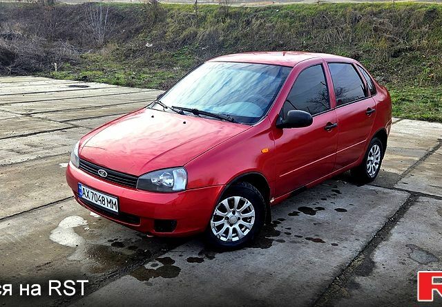Красный ВАЗ Kalina, объемом двигателя 1.6 л и пробегом 180 тыс. км за 1500 $, фото 1 на Automoto.ua