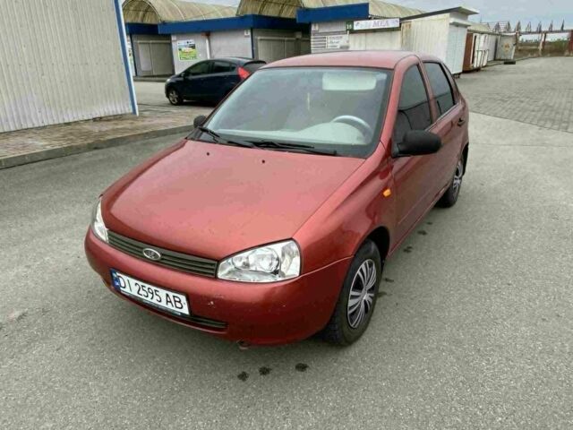 Червоний ВАЗ Калина, об'ємом двигуна 1.6 л та пробігом 213 тис. км за 2100 $, фото 1 на Automoto.ua