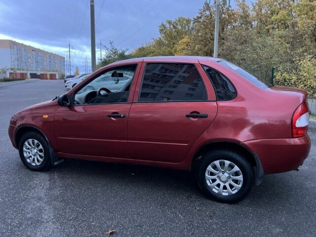 Красный ВАЗ Калина, объемом двигателя 1.6 л и пробегом 170 тыс. км за 999 $, фото 1 на Automoto.ua