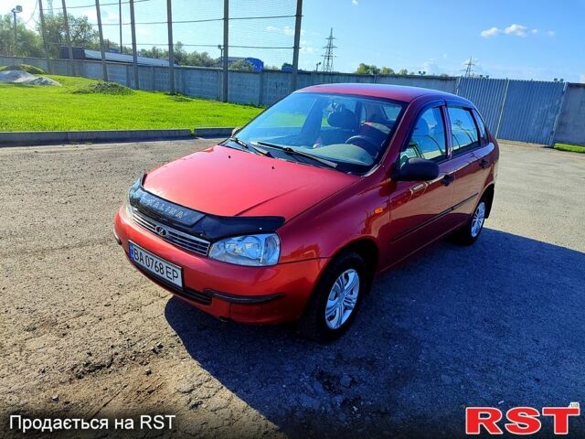 Червоний ВАЗ Kalina, об'ємом двигуна 1.6 л та пробігом 164 тис. км за 2150 $, фото 1 на Automoto.ua