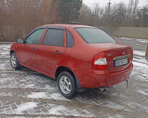 Червоний ВАЗ Калина, об'ємом двигуна 1.6 л та пробігом 430 тис. км за 1499 $, фото 1 на Automoto.ua