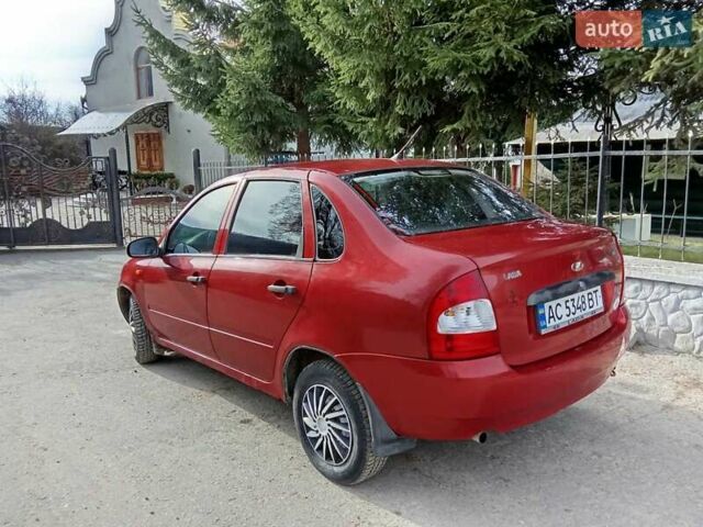 Червоний ВАЗ Калина, об'ємом двигуна 1.6 л та пробігом 135 тис. км за 1650 $, фото 1 на Automoto.ua