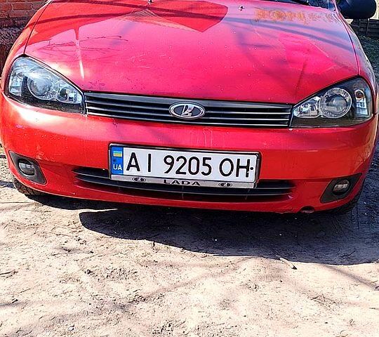 Красный ВАЗ Kalina, объемом двигателя 1.6 л и пробегом 336 тыс. км за 1550 $, фото 1 на Automoto.ua