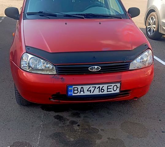Красный ВАЗ Kalina, объемом двигателя 1.6 л и пробегом 270 тыс. км за 1700 $, фото 1 на Automoto.ua