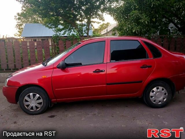 Красный ВАЗ Kalina, объемом двигателя 1.6 л и пробегом 240 тыс. км за 1300 $, фото 1 на Automoto.ua