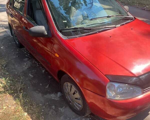Червоний ВАЗ Калина, об'ємом двигуна 1.6 л та пробігом 259 тис. км за 1550 $, фото 1 на Automoto.ua