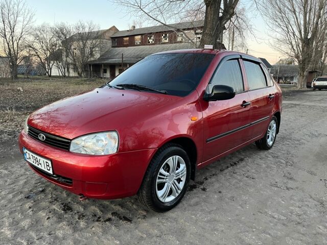 Красный ВАЗ Калина, объемом двигателя 1.6 л и пробегом 115 тыс. км за 2400 $, фото 1 на Automoto.ua